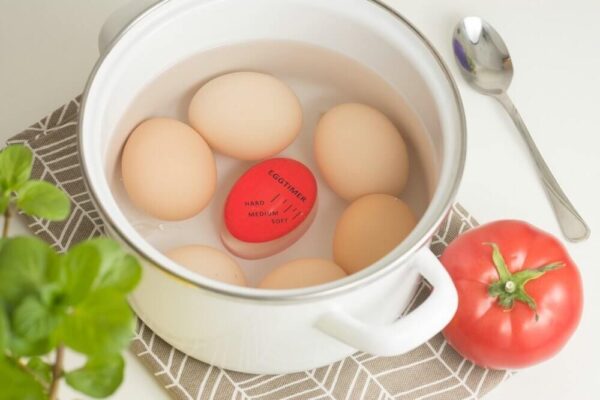 Kiaušinių virimo indikatorius - Tobuli kiaušiniai visada