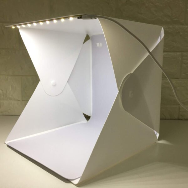 Sulankstoma Foto dėžė su LED apšvietimu "LIGHT ROOM"