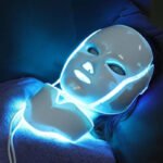 LED Fotoninė veido ir kaklo kaukė - Šviesos terapija namuose