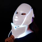 LED Fotoninė veido ir kaklo kaukė - Šviesos terapija namuose