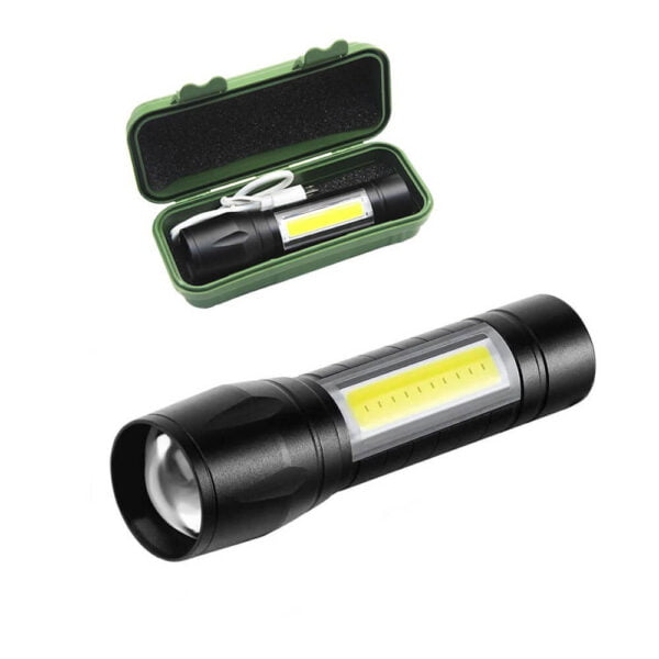 Mini LED Žibintuvėlis - Įkraunamas USB jungtimi - dovanų idėjos, idejos dovanoms, dovanu ideja