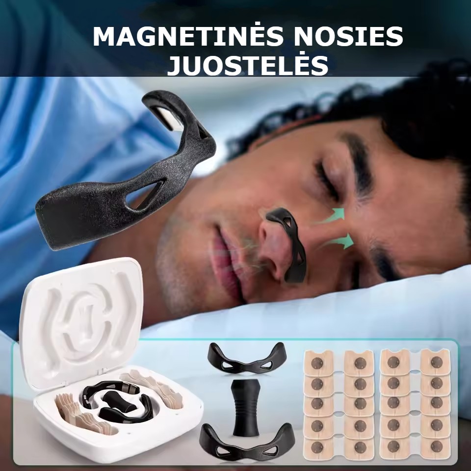 magnetines nosies juosteles